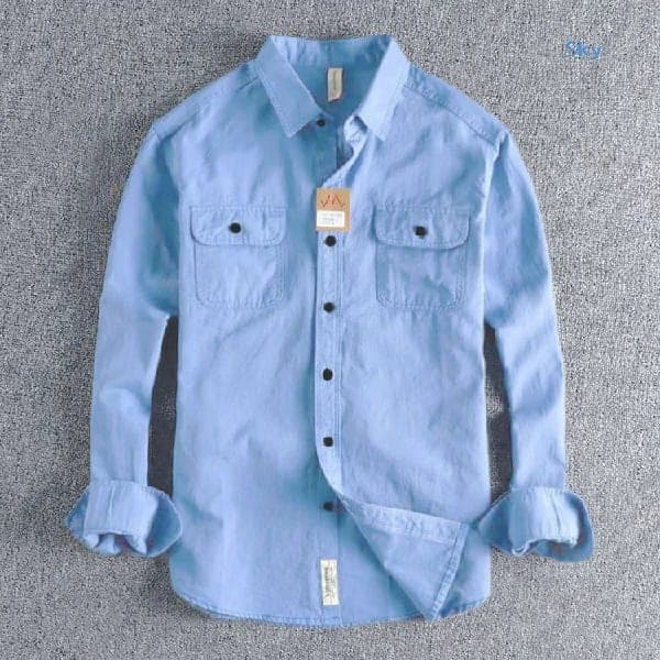 Premium High Thickness Double Pocket Casual Shirt